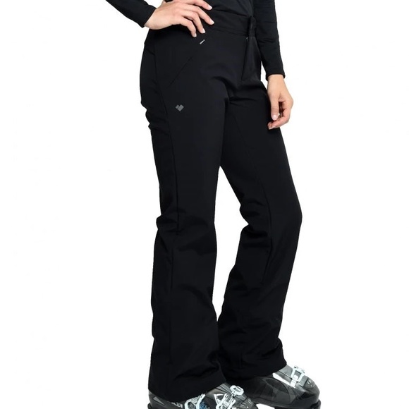 NWTs Obermeyer Women’s Hillary Stretch Soft Shell Ski Pant. Black. - Picture 1 of 15